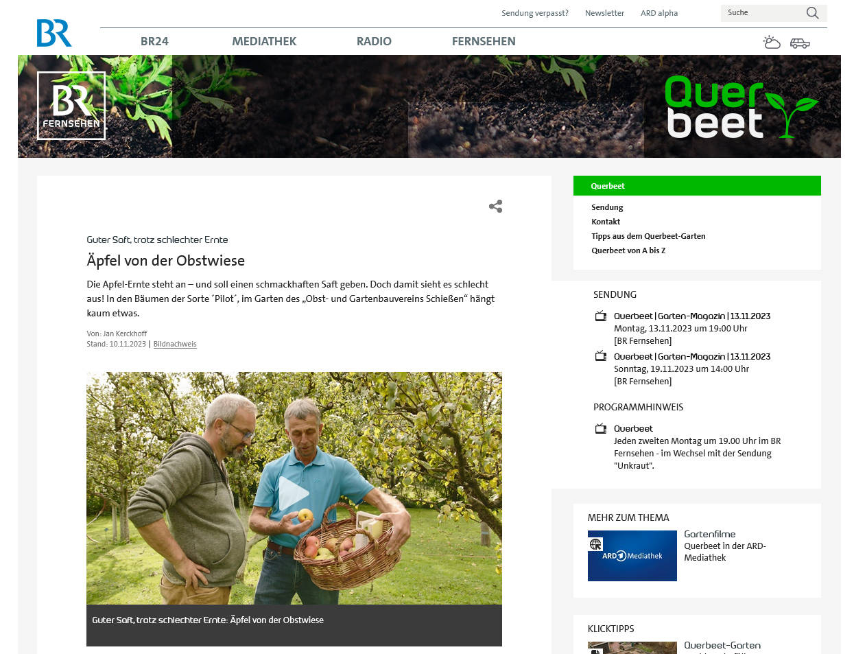 Bericht Querbeet