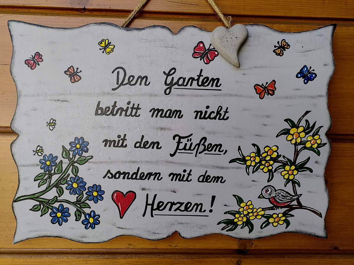 offene Gartentuern