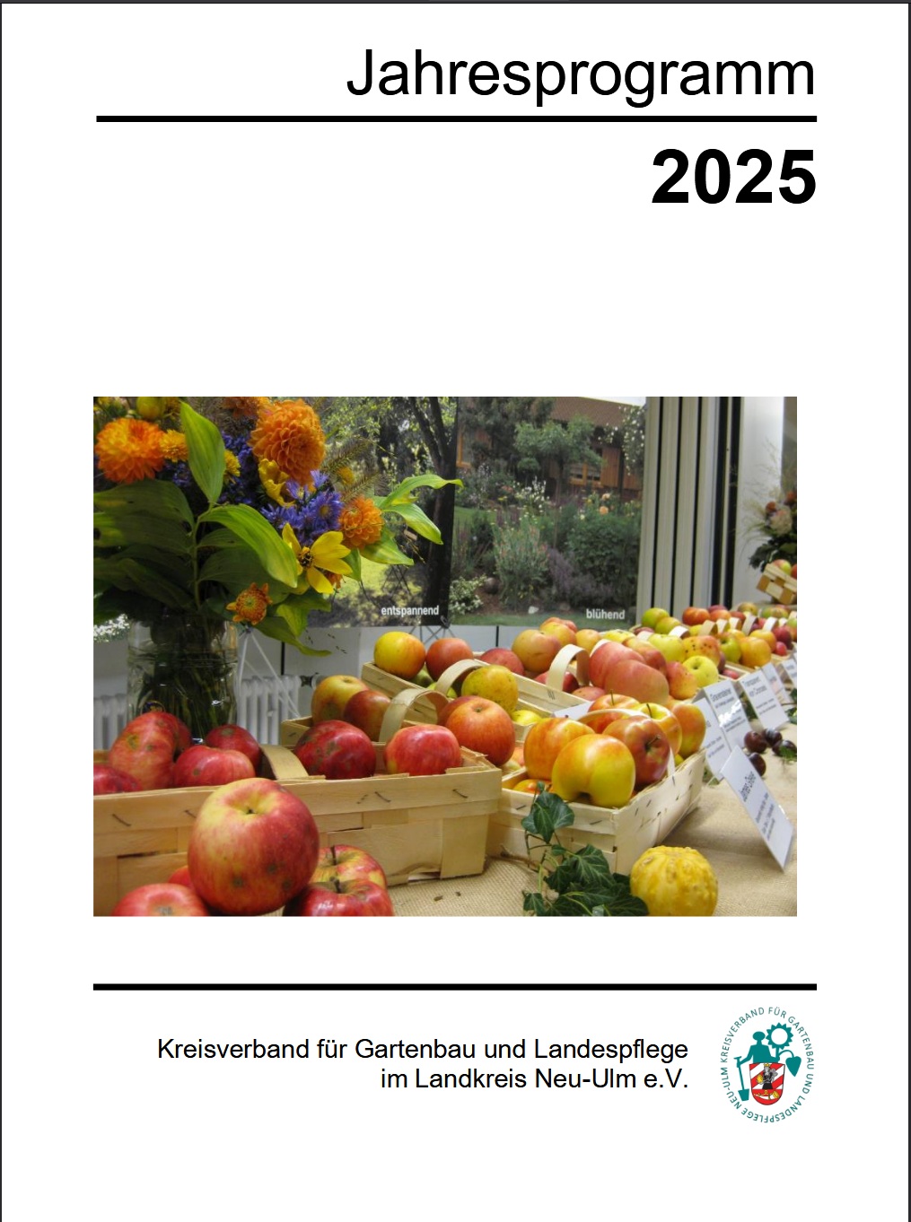 Jahresprogramm Kreisverband