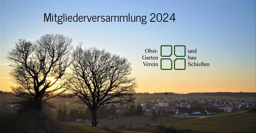 Mitgliederversammlung 2024